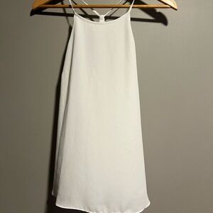 RW&CO. Classic White Halter Top